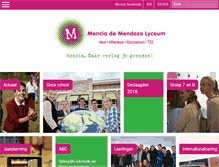 Tablet Screenshot of mencia.nl